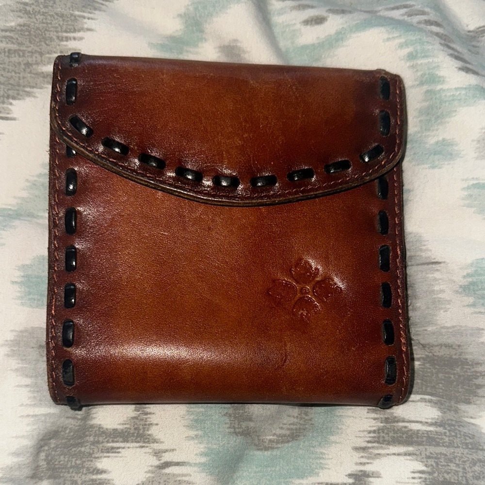 Patrica Nash Brown Leather Wallet